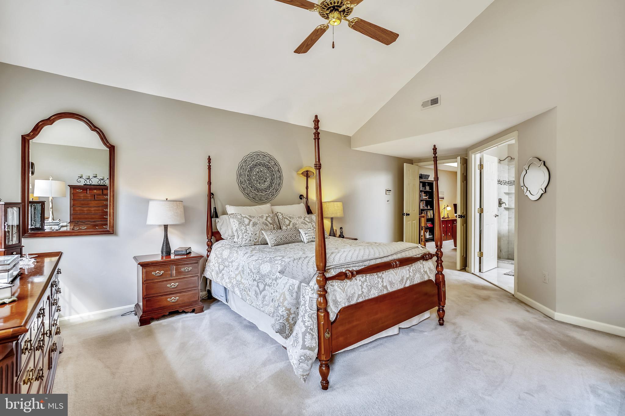2320 Ridge Tree Court Ellicott City, MD 21042 - Photo 22 of 37 Master Bedroom View #2. Check out Walk in Closet!