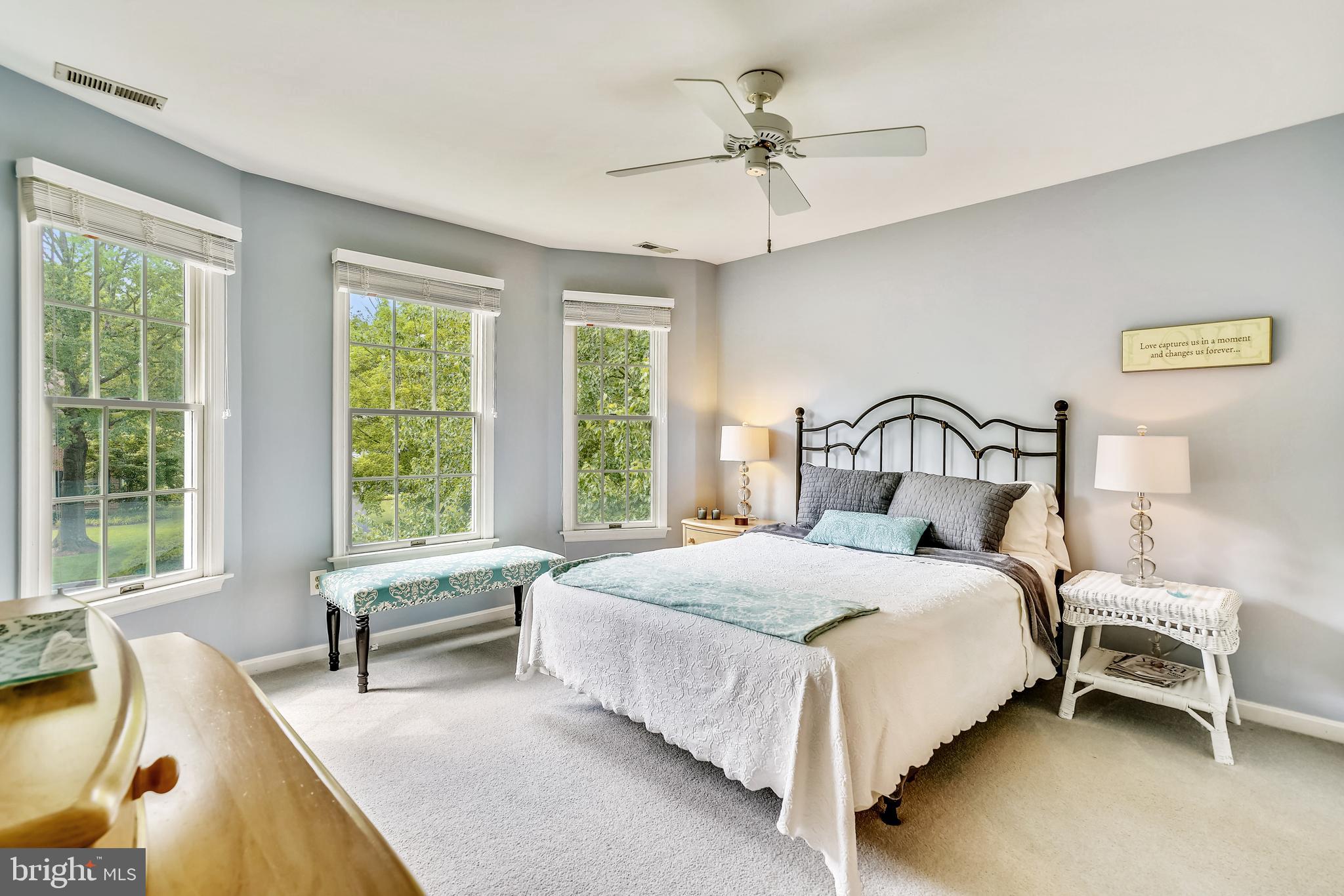 2320 Ridge Tree Court Ellicott City, MD 21042 - Photo 26 of 37 Bedroom #3. Bay window & direct bath access