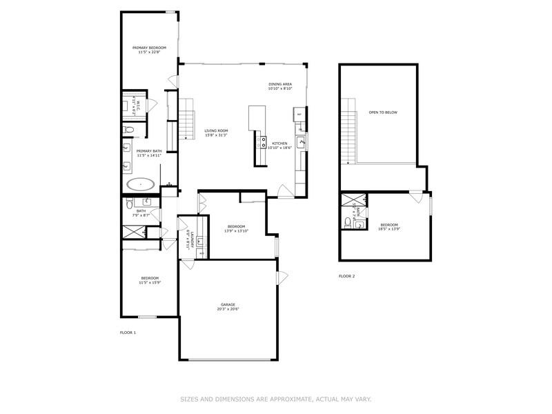 103 Landward Drive Jupiter, FL 33477 - Photo 37 of 39 Complete Floorplan