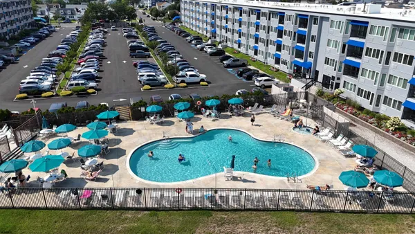 a view of swimming pool and outdoor space