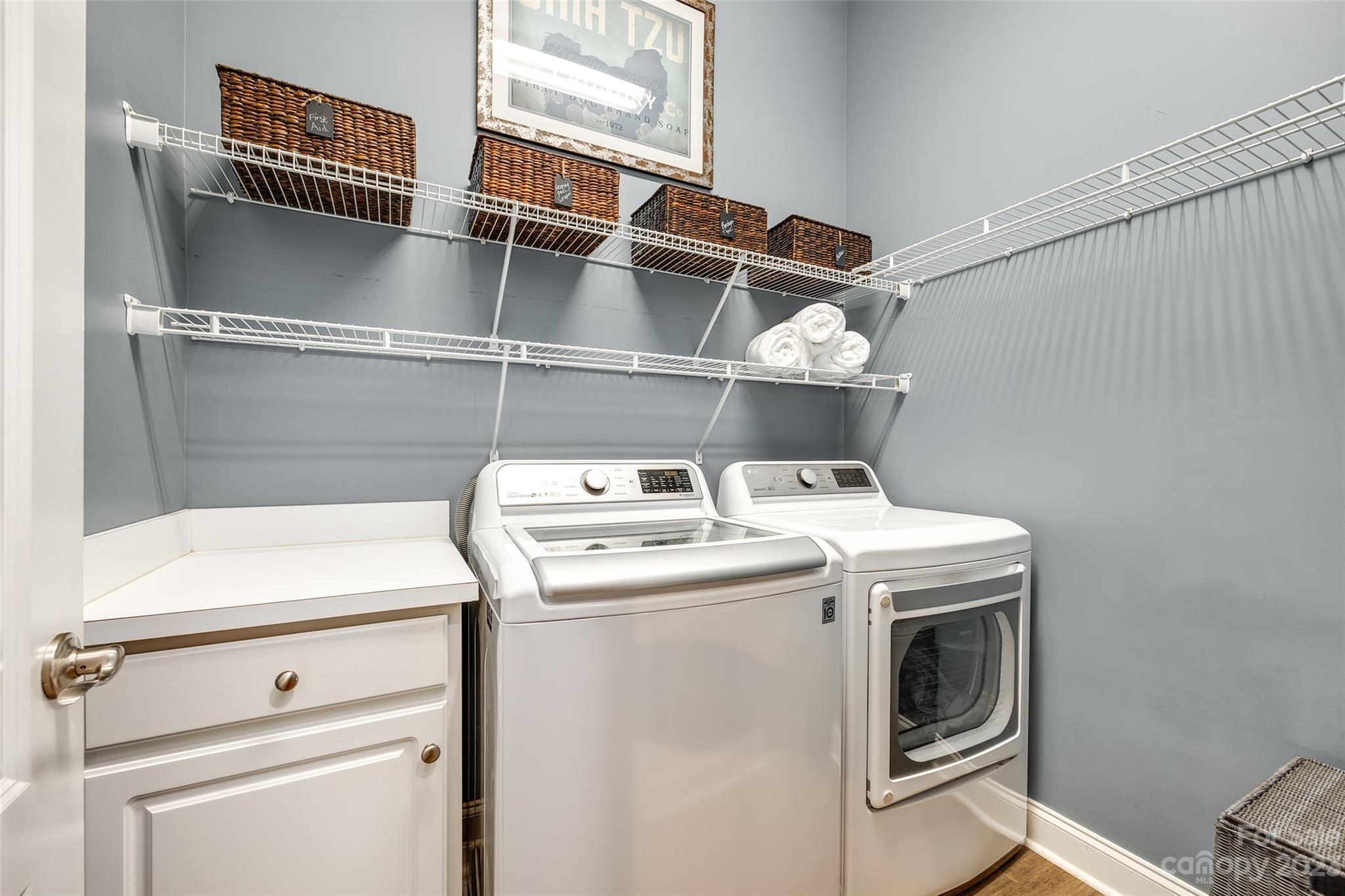 675 Quicksilver Trail Fort Mill, SC 29708 - Photo 35 of 48 a utility room with dryer and washer