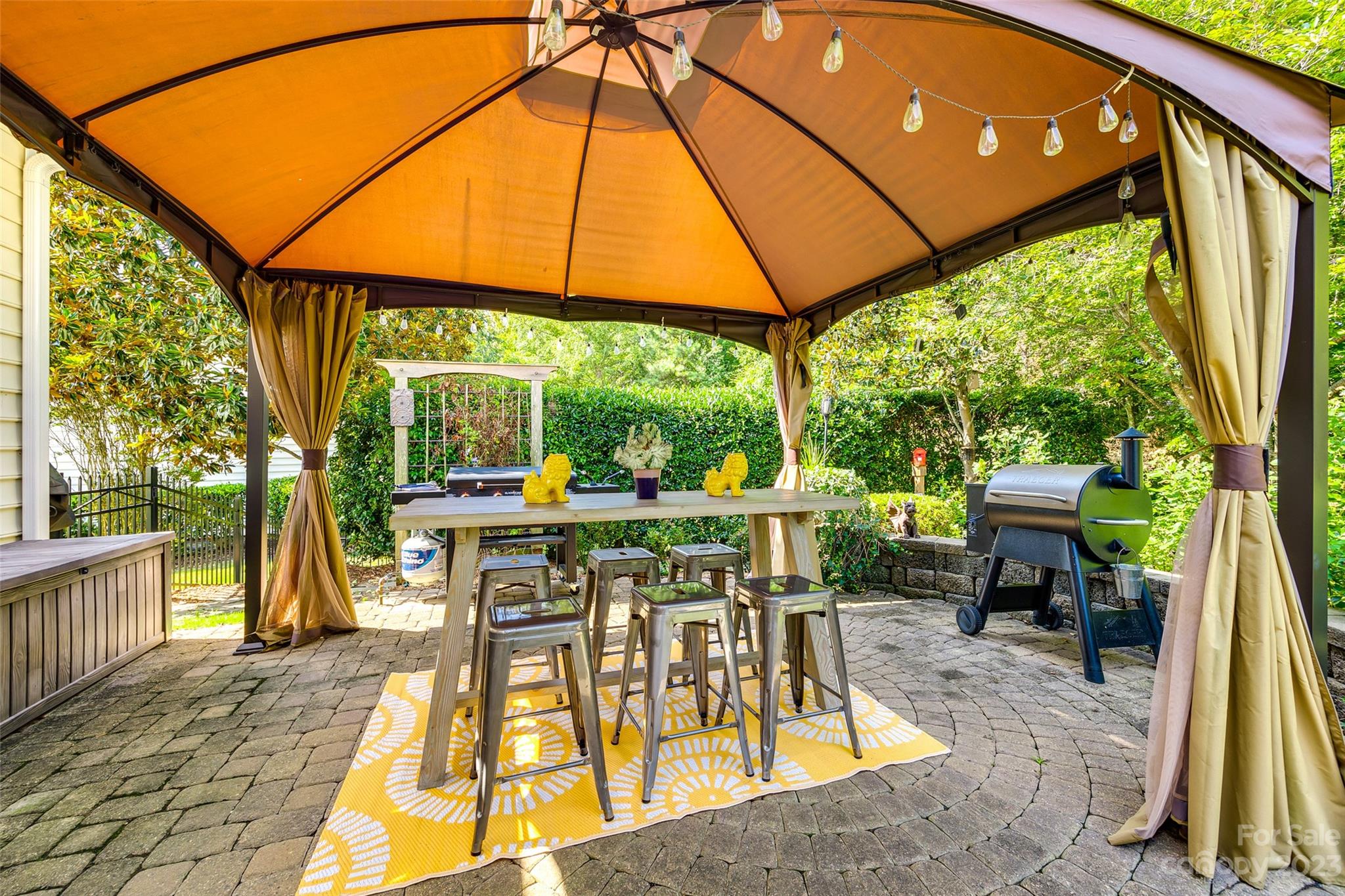 675 Quicksilver Trail Fort Mill, SC 29708 - Photo 38 of 48 a view of an outdoor sitting area with furniture and backyard