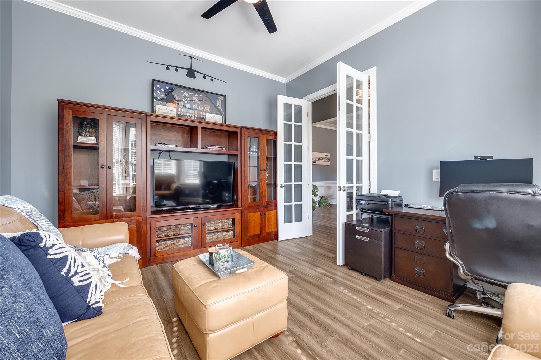 675 Quicksilver Trail Fort Mill, SC 29708 - Photo 7 of 48 a living room with furniture and a flat screen tv