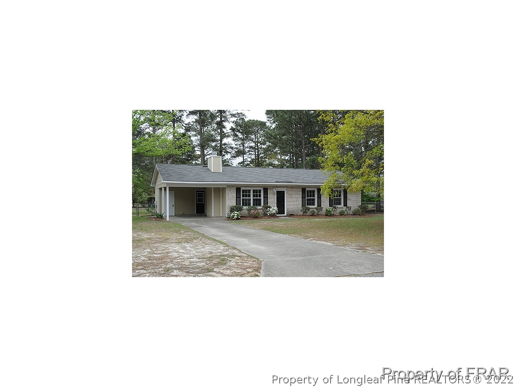 a view of a house with a outdoor space