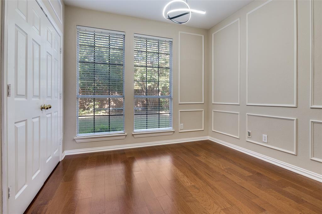 602 Signet Court Keller, TX 76248 - Photo 10 of 30 wooden floor in an empty room with a window