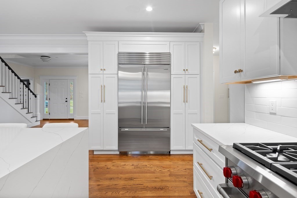 2 Five Paths Wayland, MA 01778 - Photo 17 of 26 a kitchen with stainless steel appliances granite countertop a refrigerator and a stove