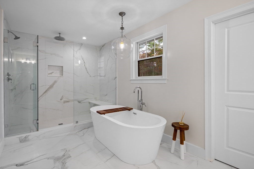 2 Five Paths Wayland, MA 01778 - Photo 25 of 26 a bathroom with a bathtub and shower