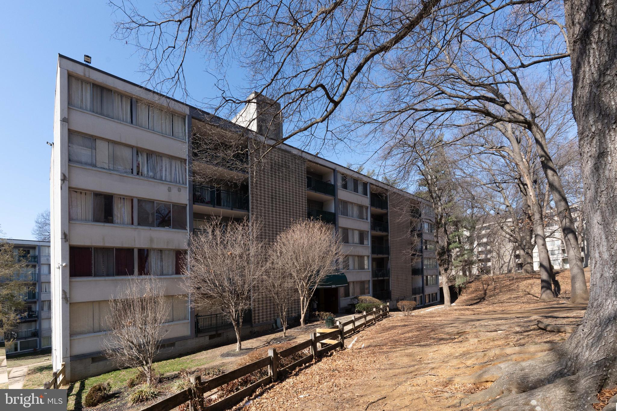 1804 Metzerott Road, Unit 504 Silver Spring, MD 20903 - Photo 4 of 24 a view of a house with a large tree