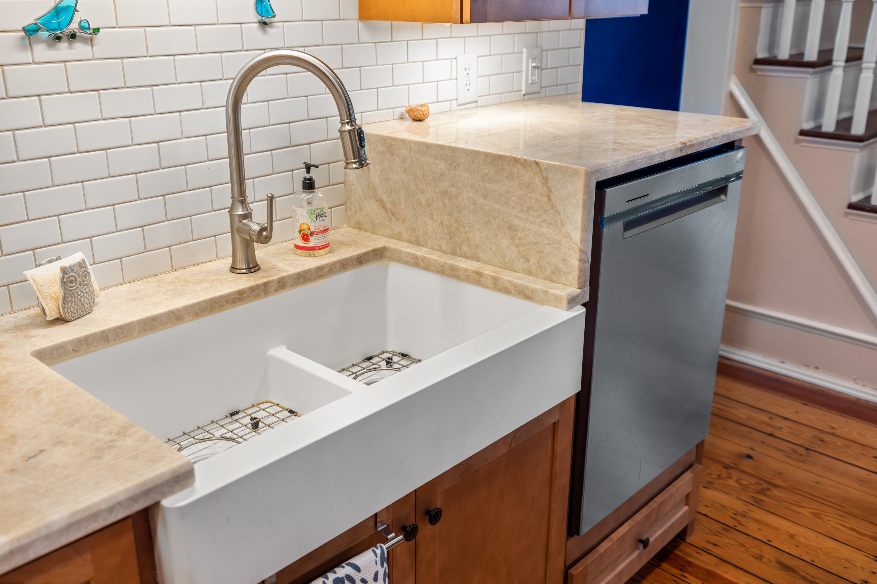 1202 Walkers Creek Road Middlebrook, VA 24459 - Photo 16 of 74 a bathroom with a sink and a bathtub