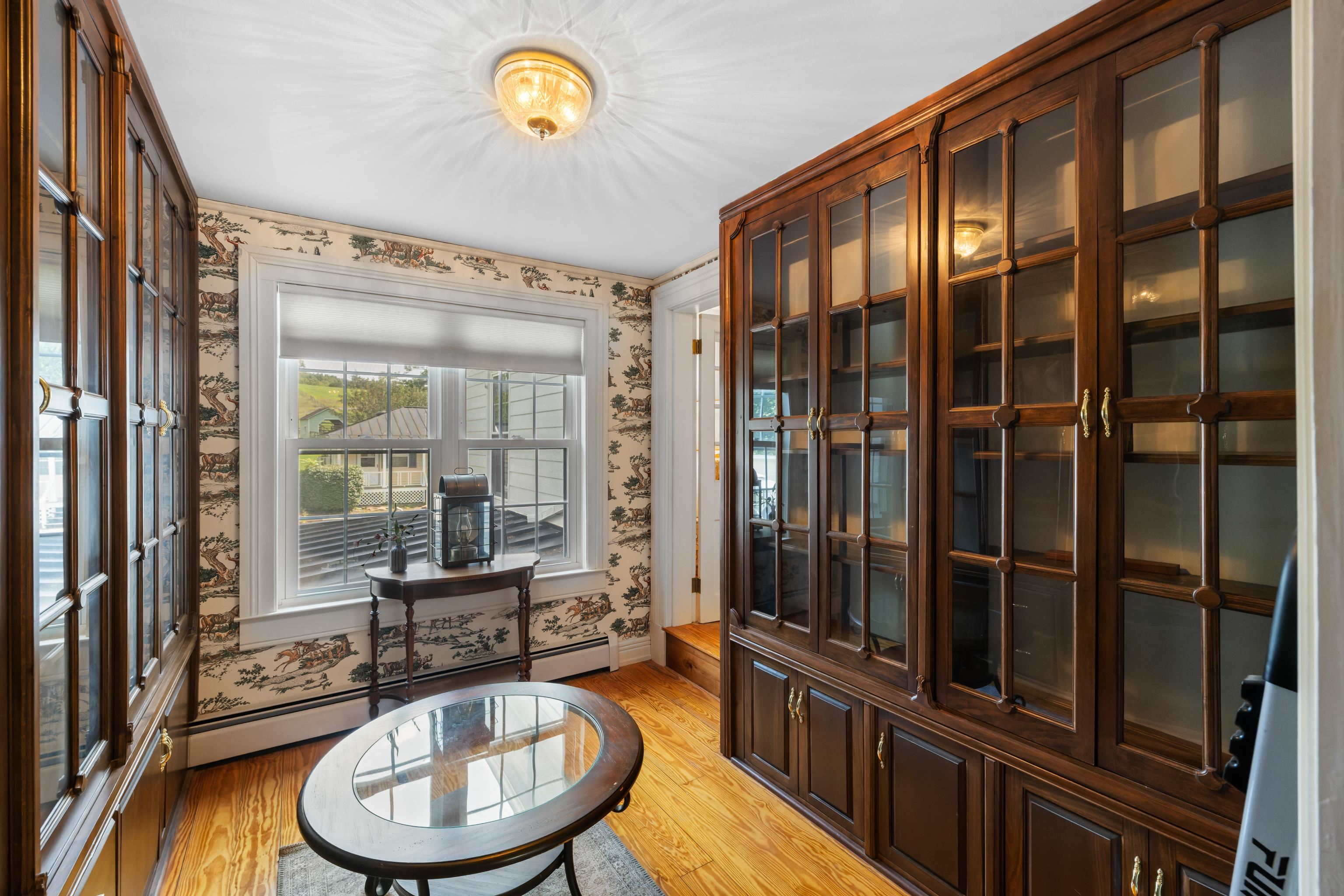 1202 Walkers Creek Road Middlebrook, VA 24459 - Photo 42 of 74 a bathroom with a sink and a mirror