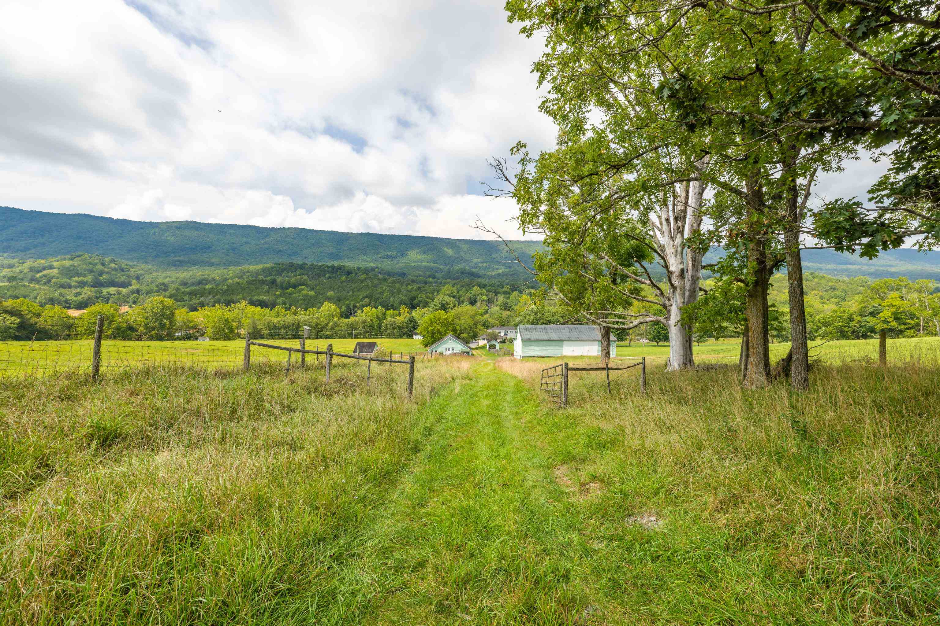 1202 Walkers Creek Road Middlebrook, VA 24459 - Photo 64 of 74 a view of an outdoor space and mountain view