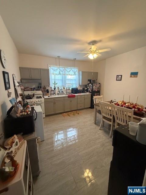 210 Hoboken Road, Unit 2A East Rutherford, NJ 07073 - Photo 9 of 15 a kitchen with lots of counter top space