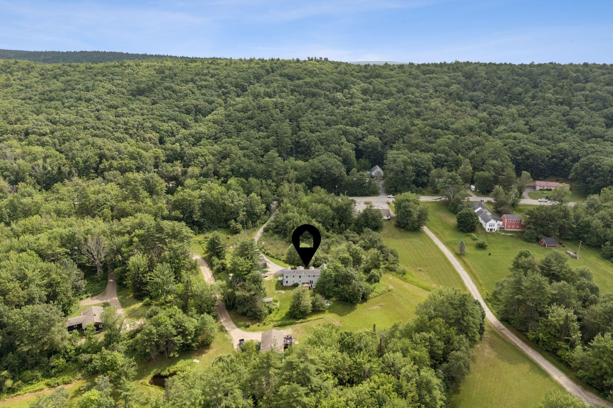 142 Falmouth Road Windham, ME 04062 - Photo 47 of 62 back yard aerial