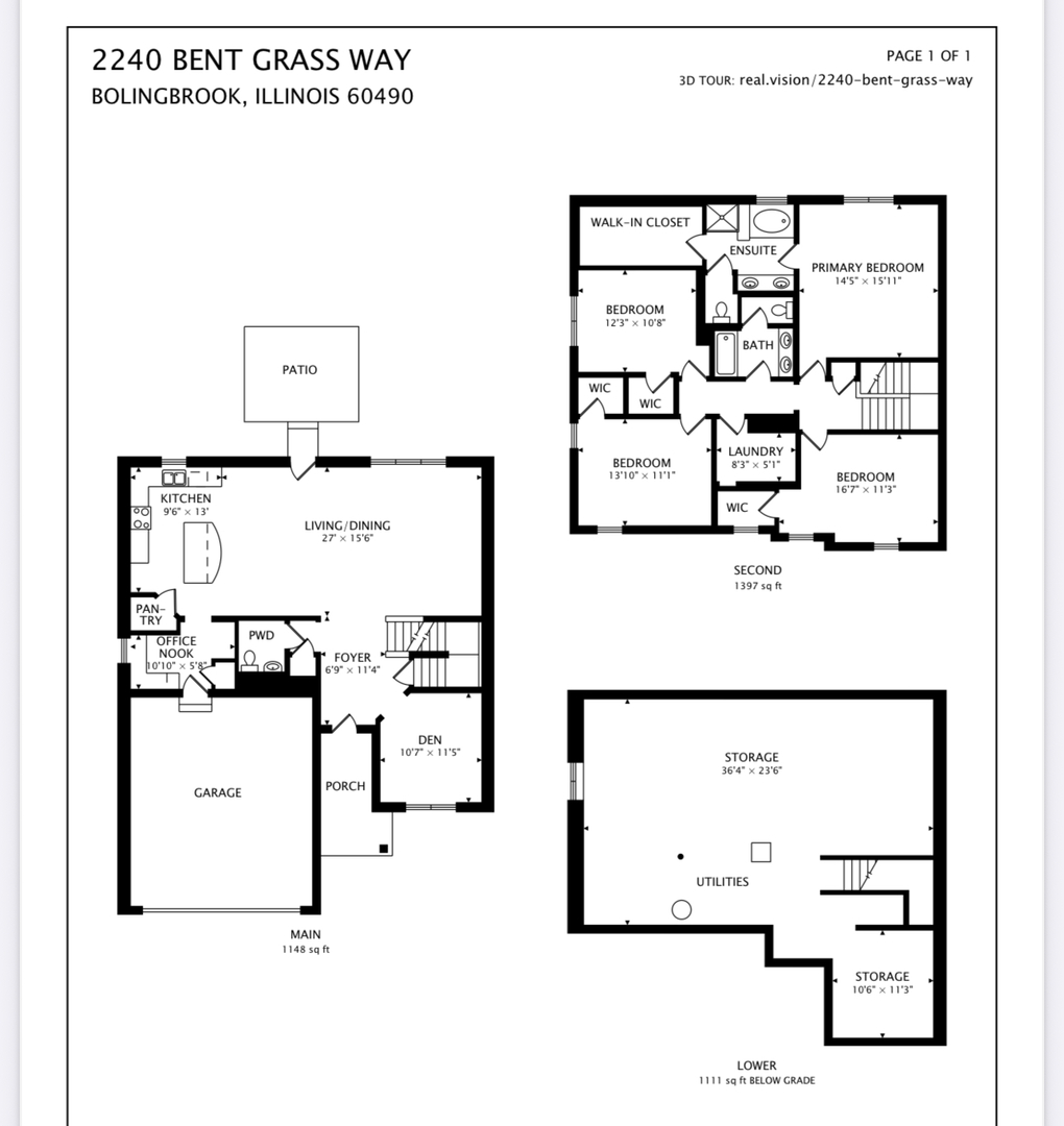 2240 Bent Grass Way Bolingbrook, IL 60490 - Photo 4 of 4