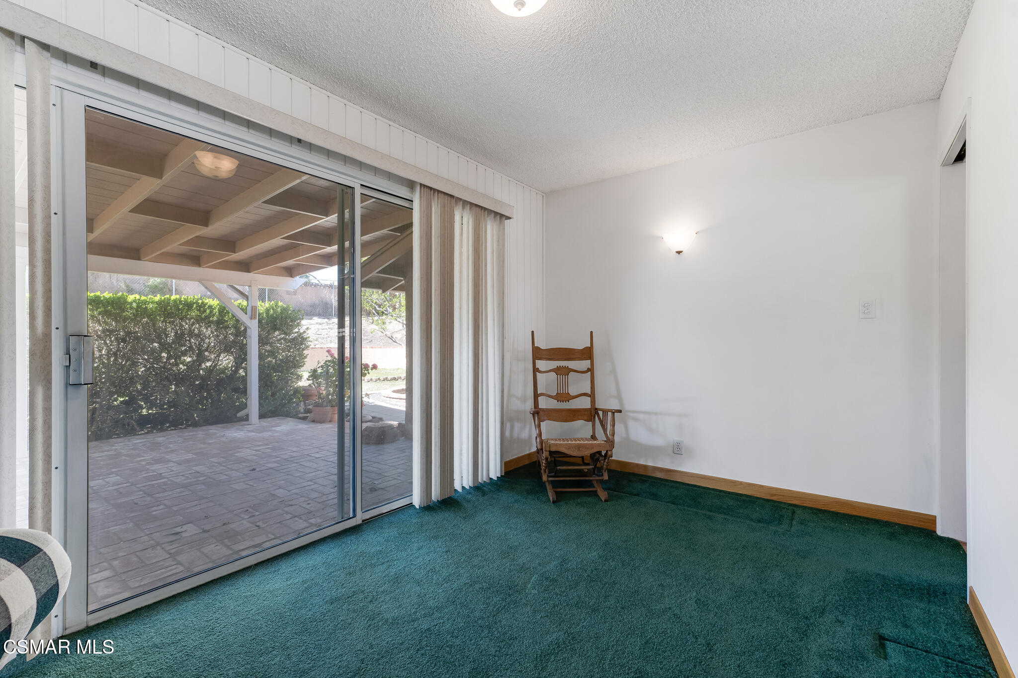 3493 Amarillo Avenue Simi Valley, CA 93063 - Photo 18 of 49 a view of room with window and a ceiling fan