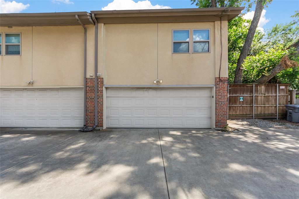 4211 Prescott Avenue, Unit 5 Dallas, TX 75219 - Photo 11 of 38 View of Garage double door from alley.