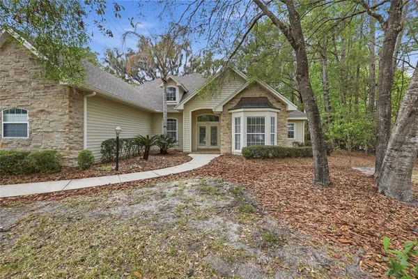 a view of kitchen with windows