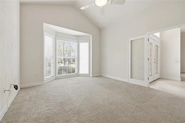 a view of a small space