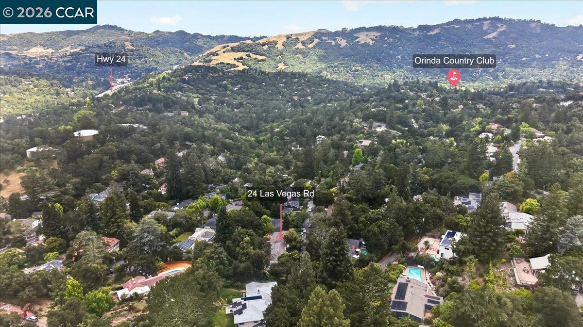 24 Las Vegas Road Orinda, CA 94563 - Photo 42 of 47 a view of city and mountain