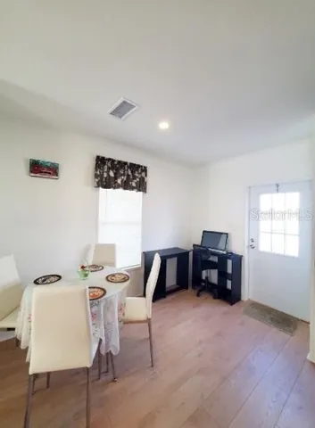 a view of workspace with furniture