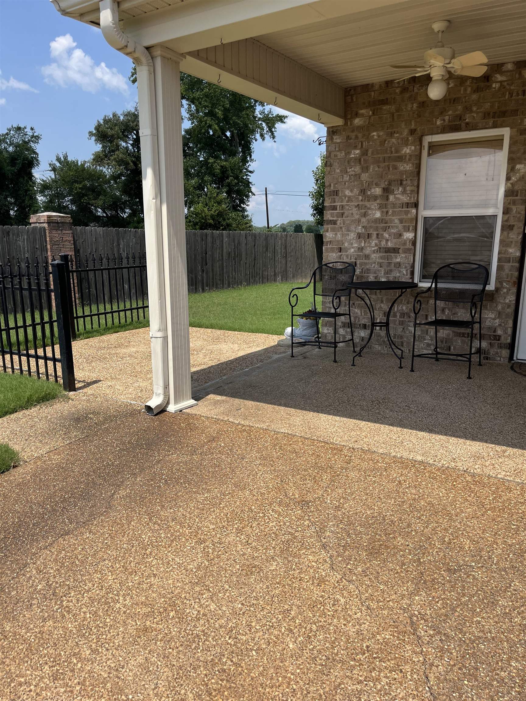5485 Shipp Road Millington, TN 38053 - Photo 16 of 17 View of patio featuring ceiling fan