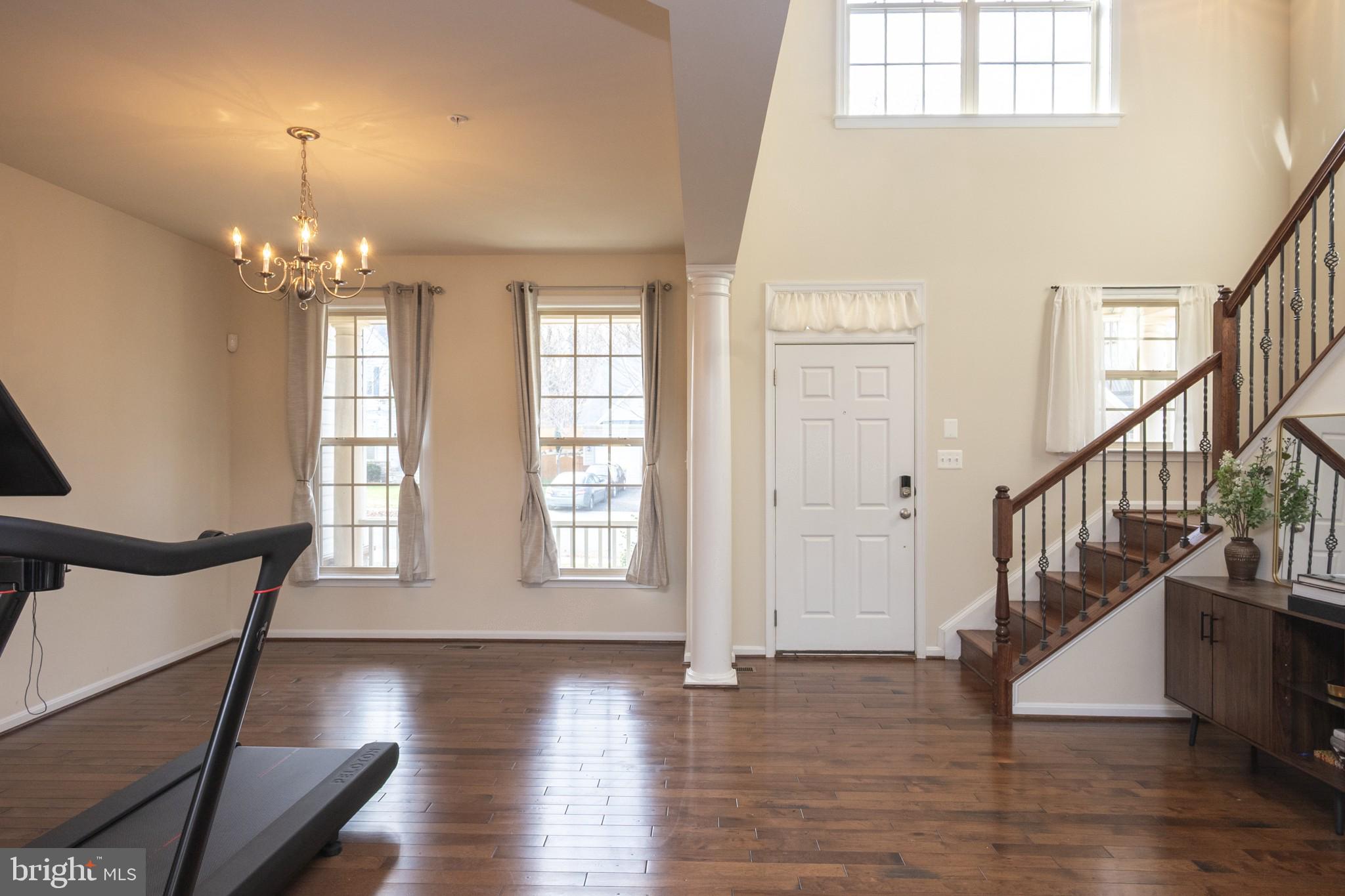 2703 Swann Wing Court Lanham, MD 20706 - Photo 7 of 36 wooden floor with windows and entryway in a room