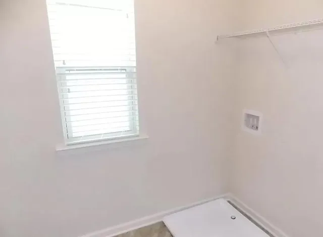 a small space with a window