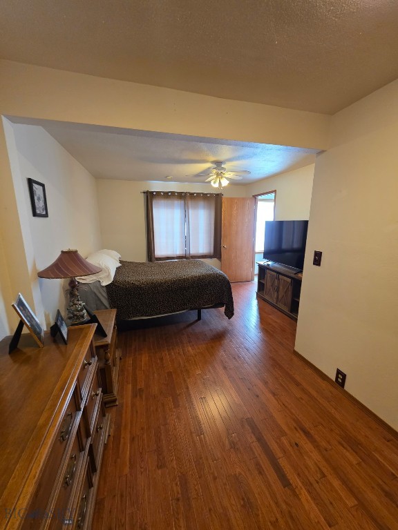 331 North Walnut Street Dillon, MT 59725 - Photo 21 of 30 Master bedroom wood floor