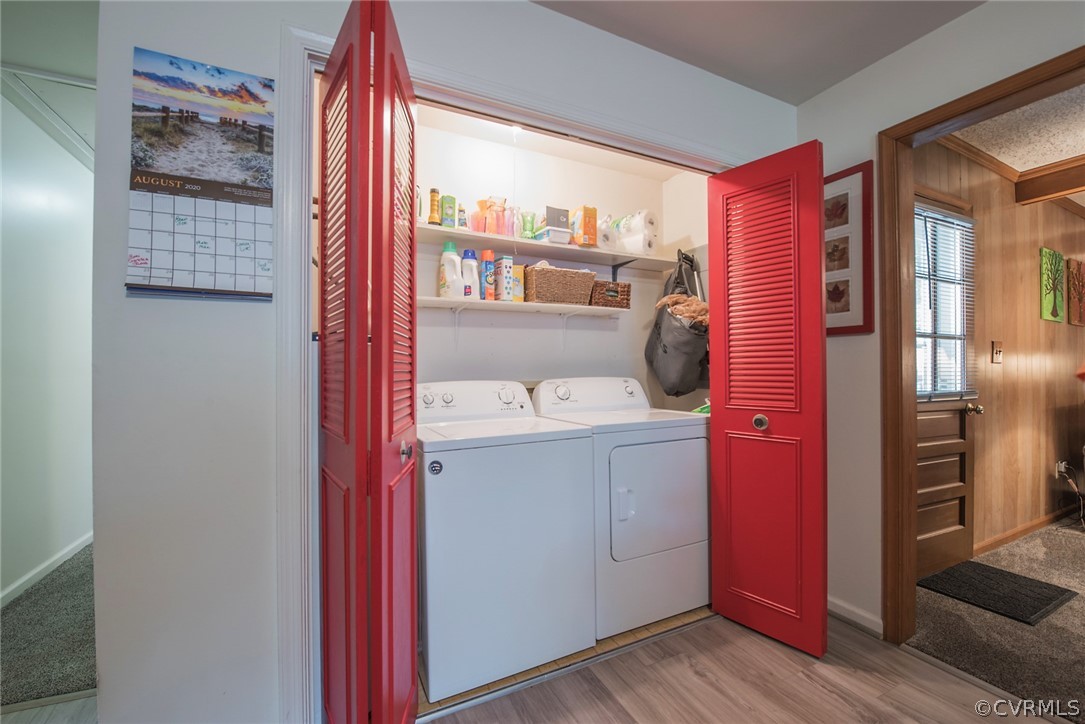 15501 Saddlebrook Road Chesterfield, VA 23838 - Photo 32 of 44 a storage room with a washer and dryer