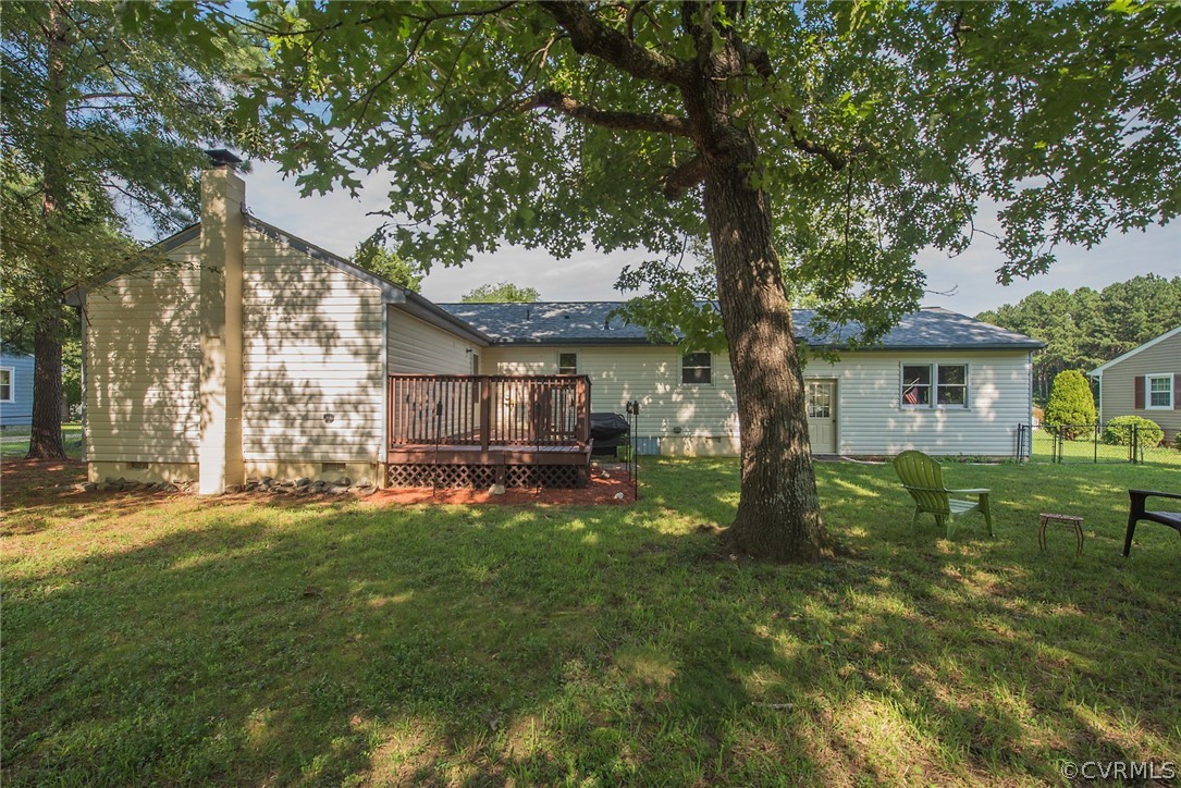15501 Saddlebrook Road Chesterfield, VA 23838 - Photo 39 of 44 a view of a house with a yard