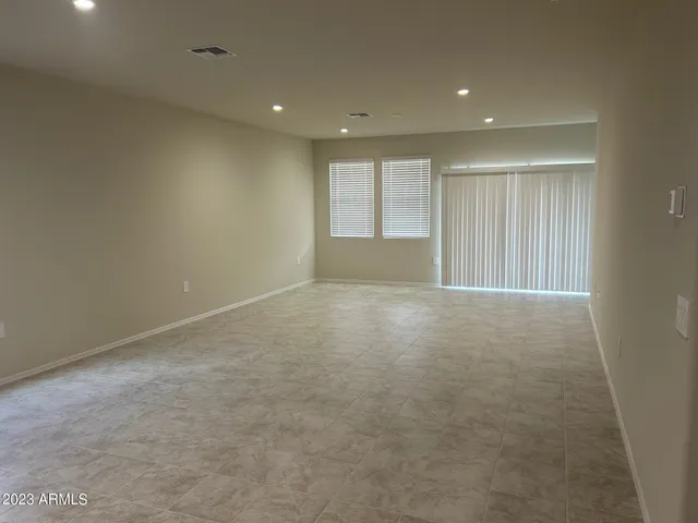 a view of empty room