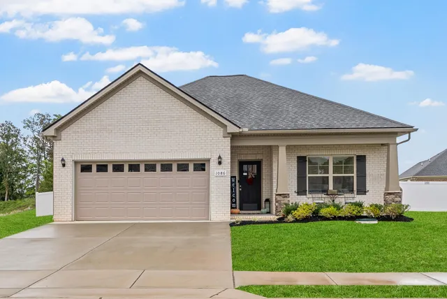 a view of a back yard of the house