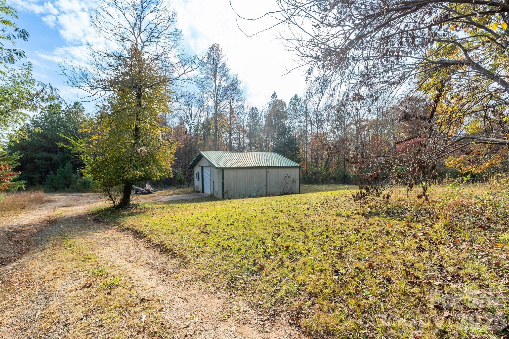 1888 Pea Ridge Road Mill Spring, NC 28756 - Photo 21 of 31 a backyard of a house