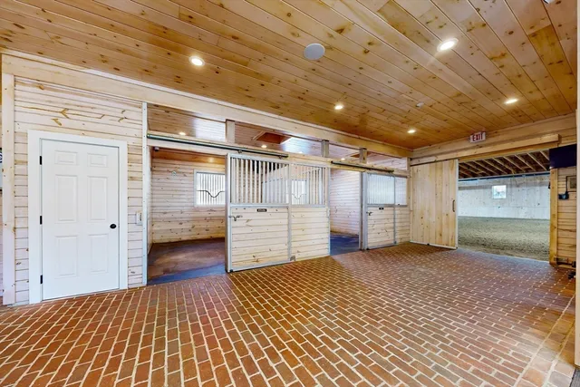 a view of water heater room