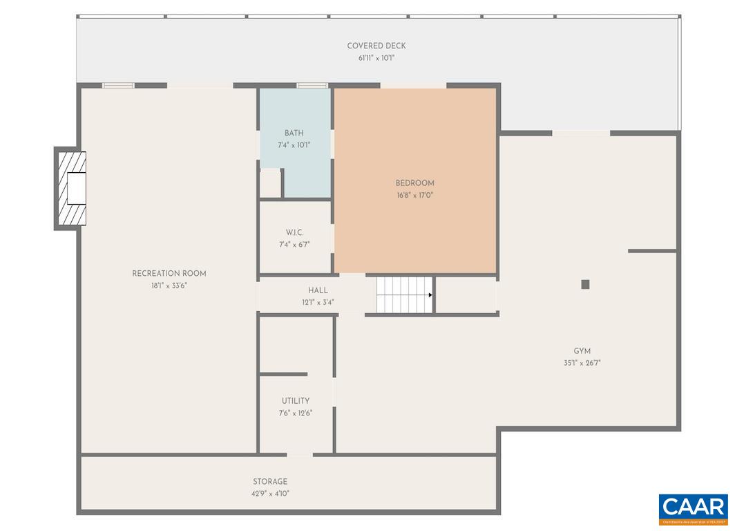 21 Thurman Road Troy, VA 22974 - Photo 73 of 74 Lower Level Floor Plan