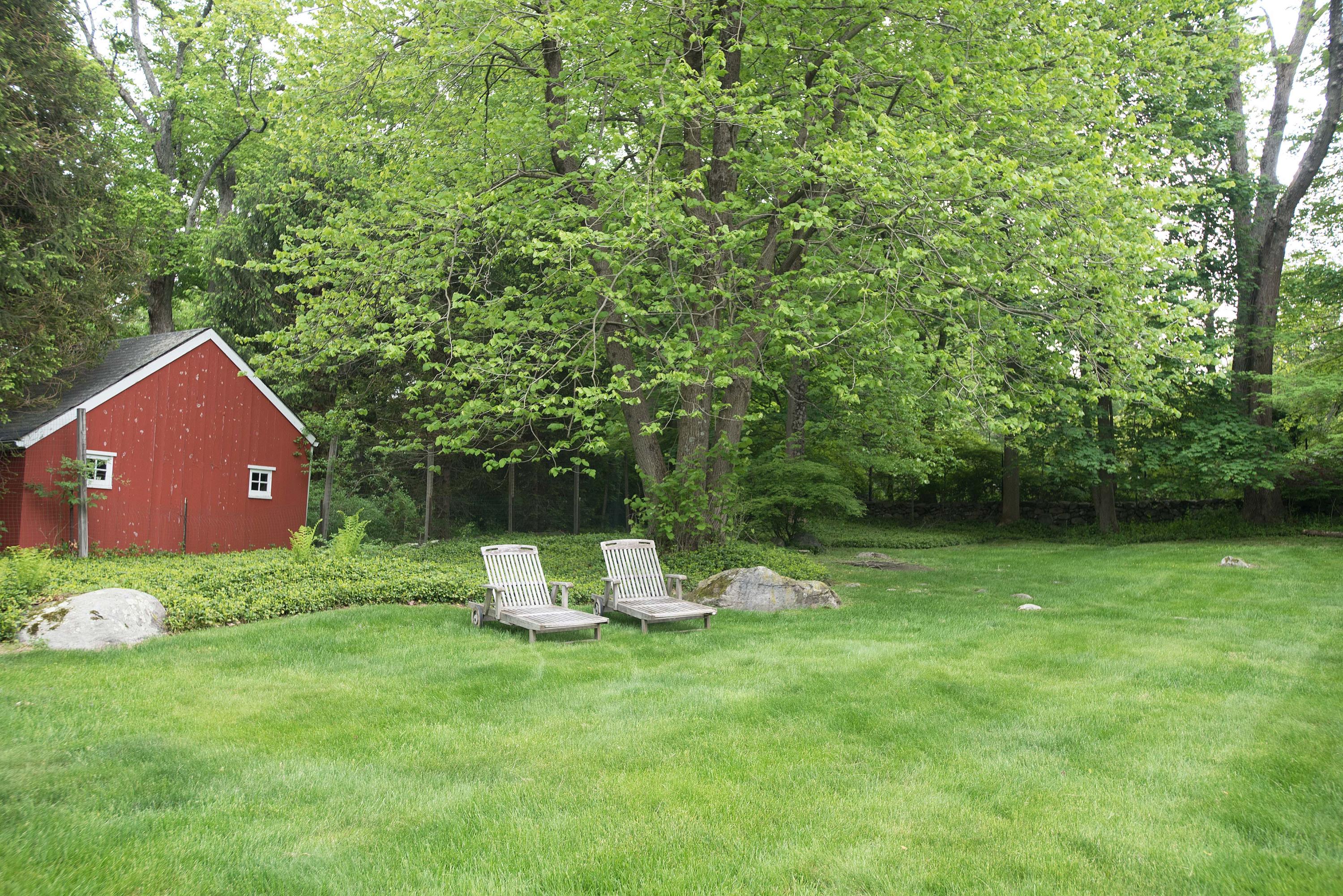 57 Laurel Road New Canaan, CT 06840 - Photo 22 of 29 Back yard