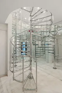a view of a walk in closet