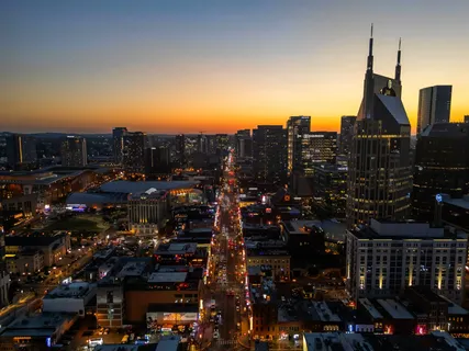 a city view