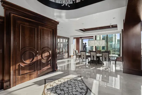a view of entryway and hall