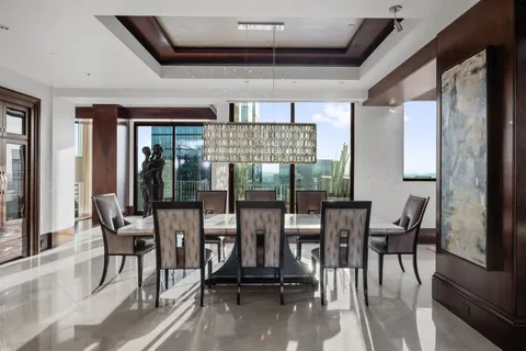 a very nice looking room with a large window
