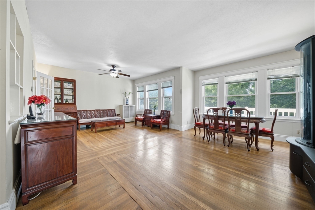28 Verndale Street Brookline, MA 02446 - Photo 16 of 42 a living room with furniture and wooden floor