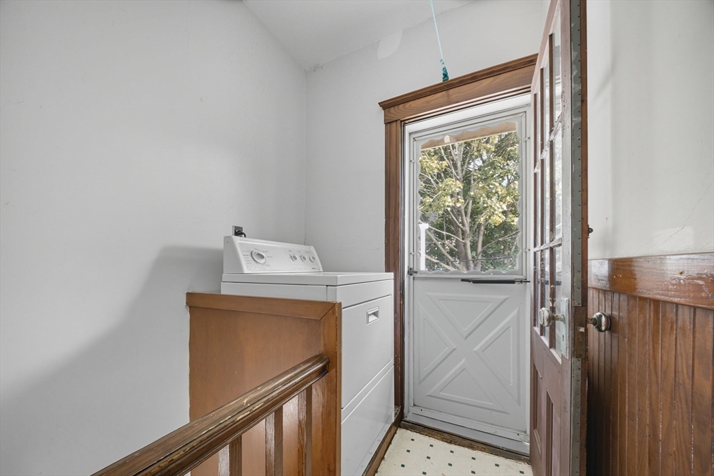 28 Verndale Street Brookline, MA 02446 - Photo 33 of 42 a utility room with dryer and washer