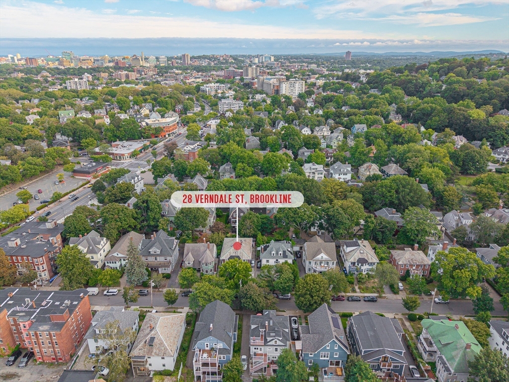 28 Verndale Street Brookline, MA 02446 - Photo 41 of 42 an aerial view of a city