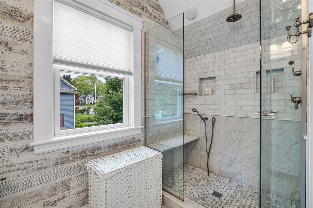 3 Thorpe Road Needham, MA 02494 - Photo 23 of 36 a bathroom with a sink a toilet and shower