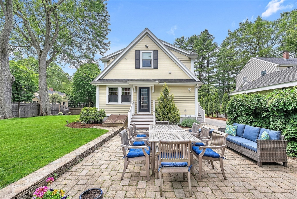3 Thorpe Road Needham, MA 02494 - Photo 31 of 36 a view of a house with patio
