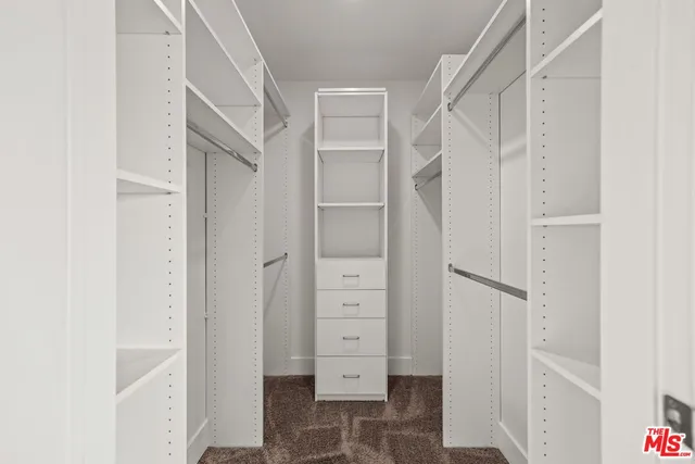 a view of walk in closet
