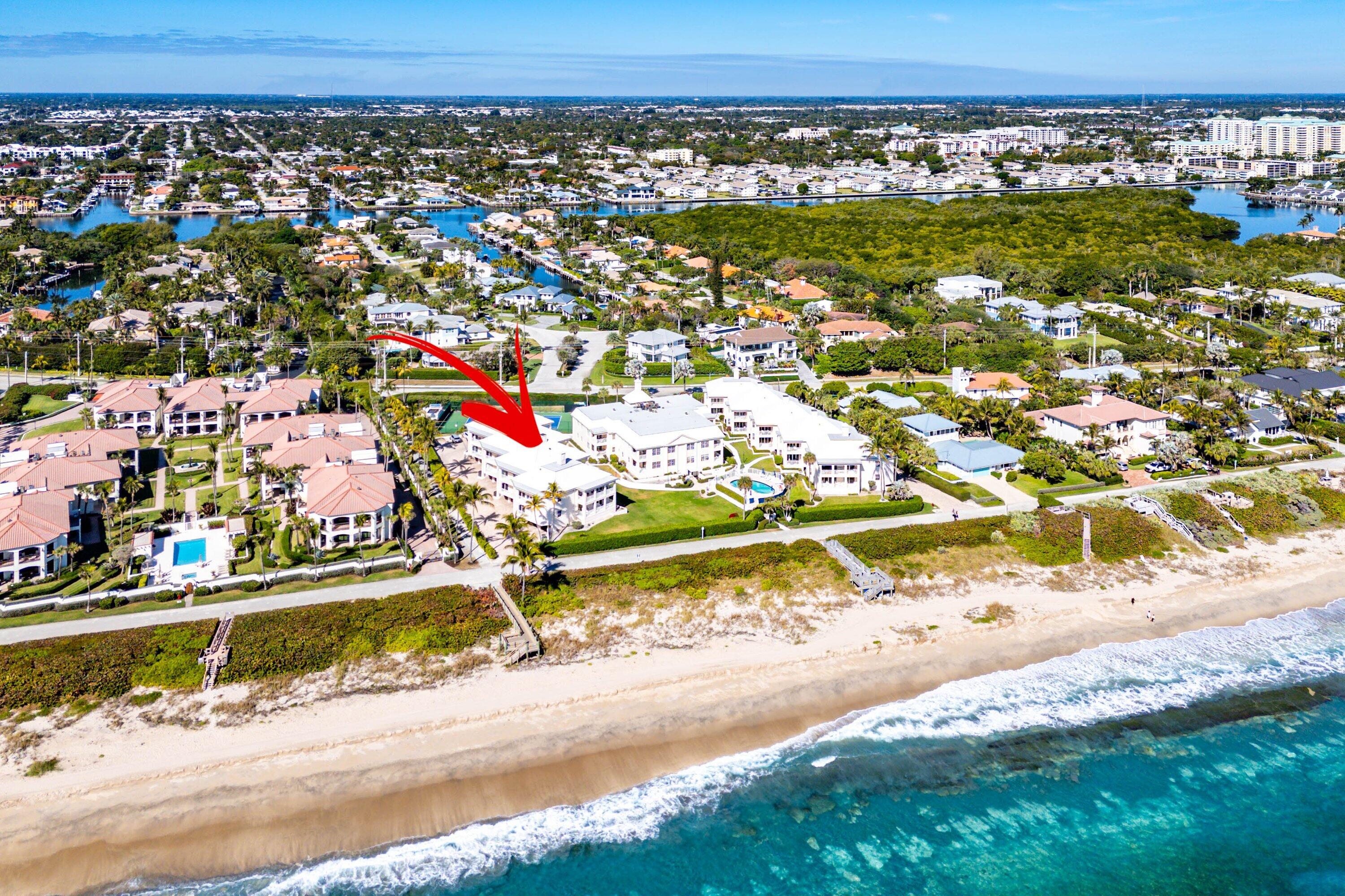 5900 Old Ocean Boulevard, Unit C4 Ocean Ridge, FL 33435 - Photo 2 of 25 view of an outdoor space with wooden floor
