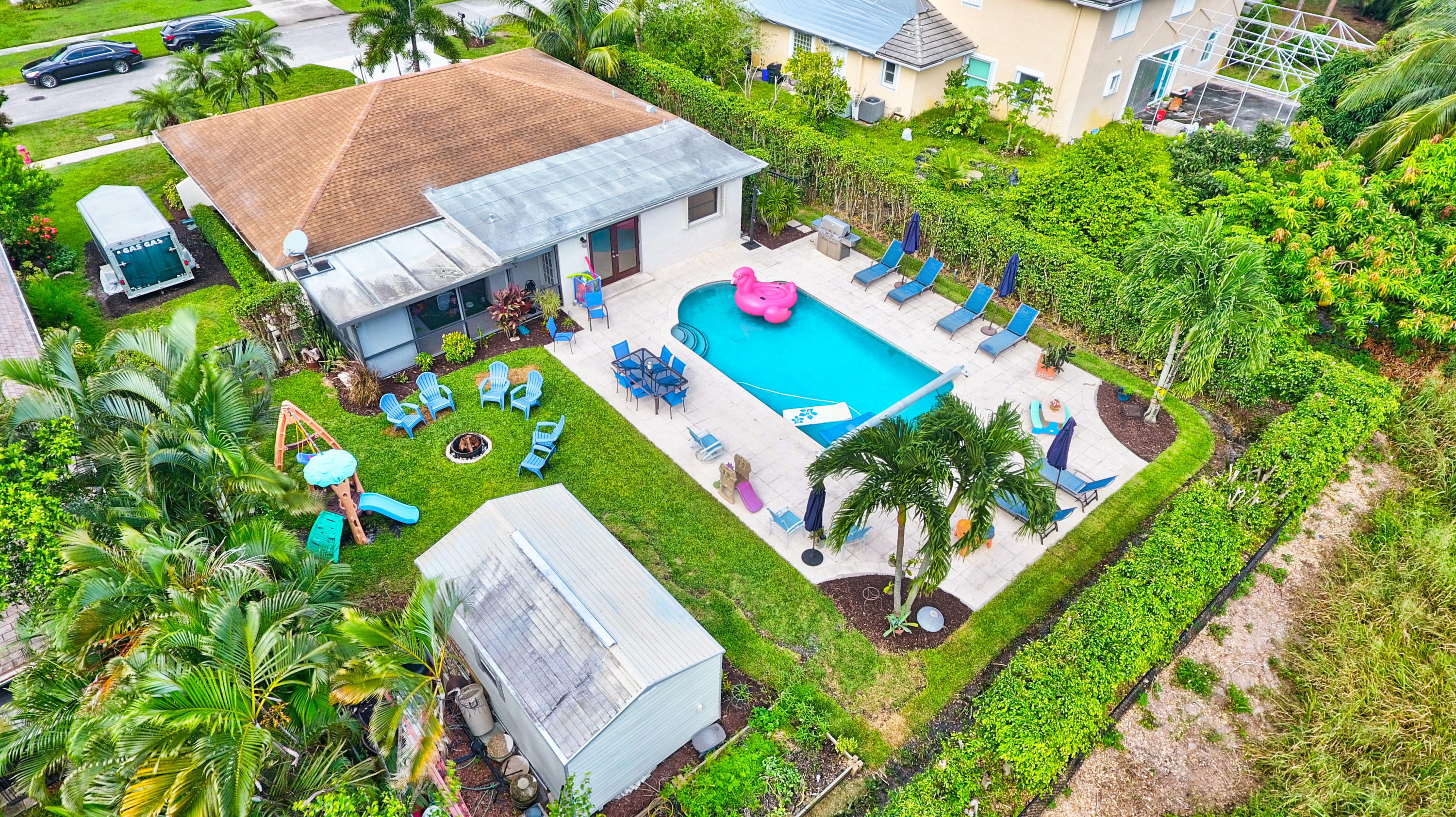 5138 Oak Hill Road Delray Beach, FL 33484 - Photo 13 of 58 Aerial