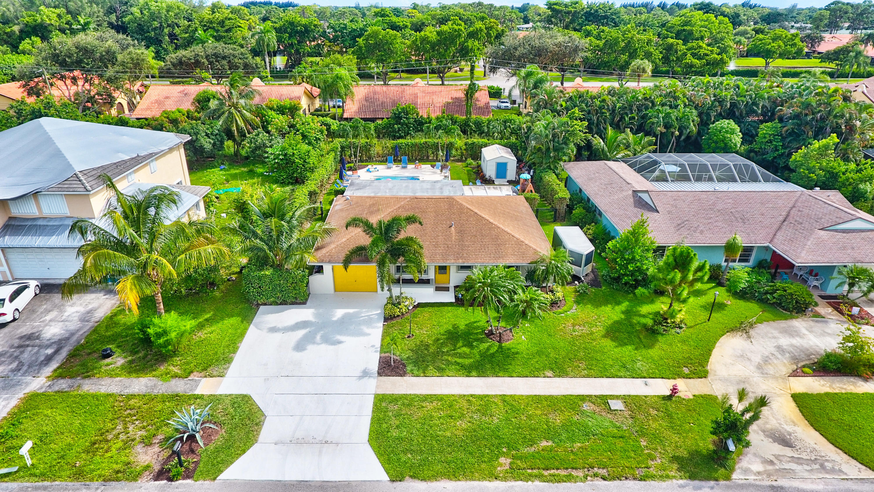 5138 Oak Hill Road Delray Beach, FL 33484 - Photo 8 of 58 Aerial