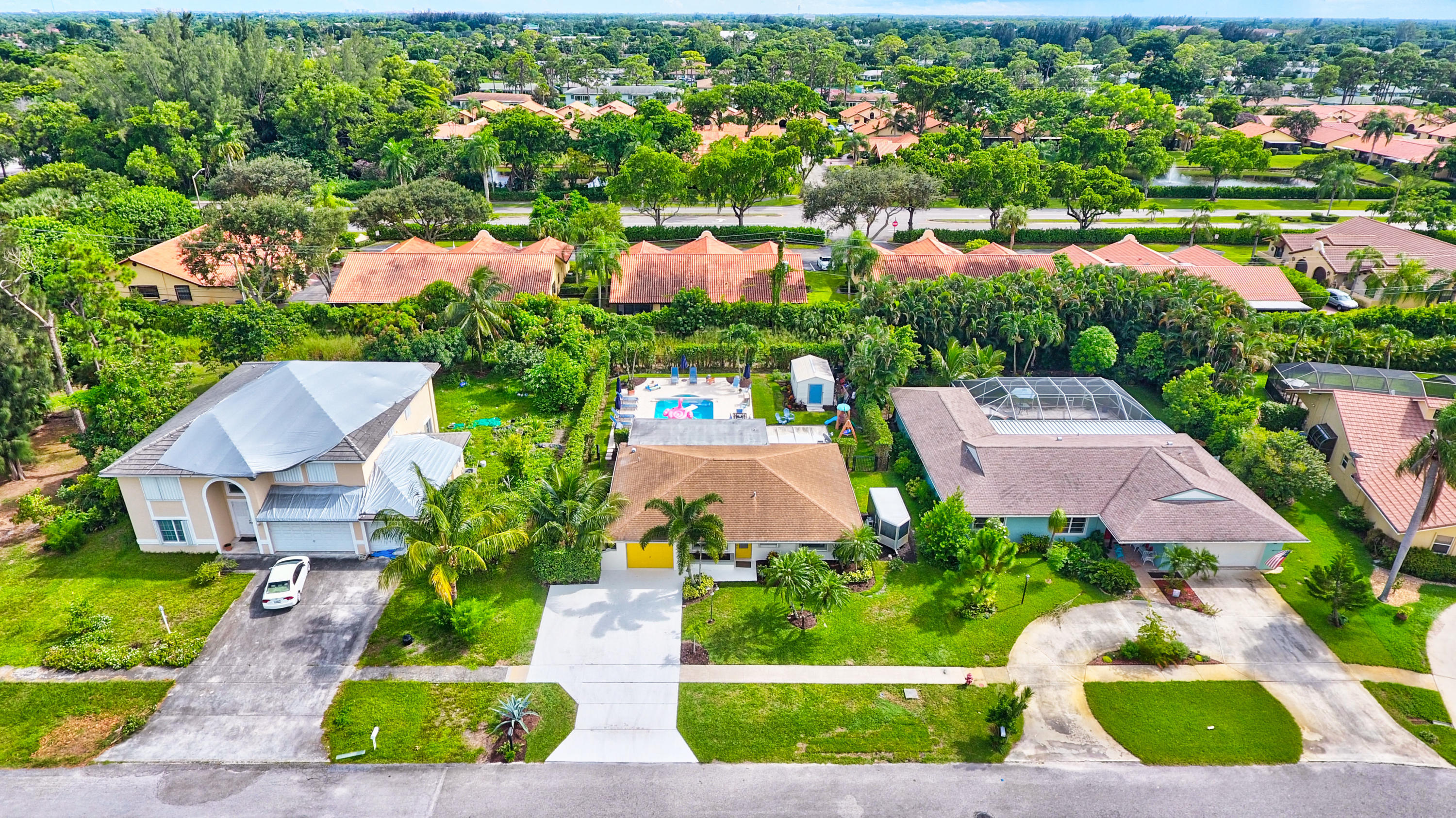 5138 Oak Hill Road Delray Beach, FL 33484 - Photo 9 of 58 Aerial